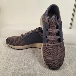 New Balance Women's Fresh Foam Cruz v2 "Thunder Latte" sneakers blue & brown 5